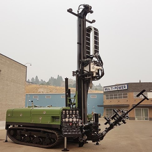 Multi-Sonic MS-75 Track Mounted Sonic Drill