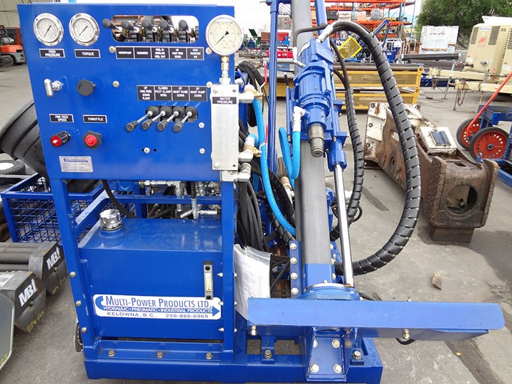 Pioneer II Diamond Core Drill Multi Power, Kelowna Canada