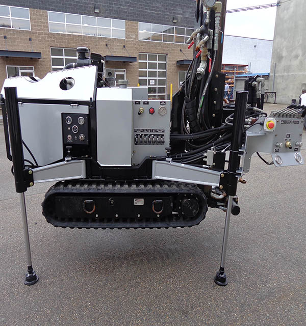 L.A.D. Track Mounted Limited Access Geotech Drill Multi Power